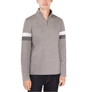 Calvin Klein Mens Striped Sleeve Sweatshirt - 1 of 1