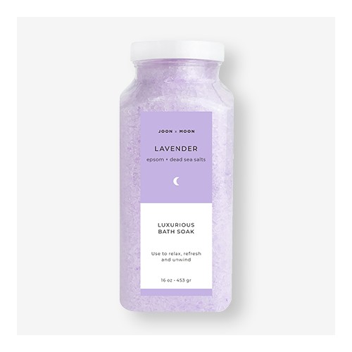 Joon X Moon Lavender Salt Bath Soak - 16oz