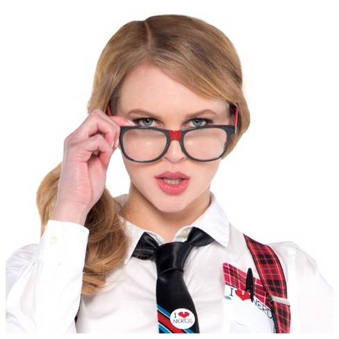 Adult Geek Chic Glasses Accessory Halloween Costume Target