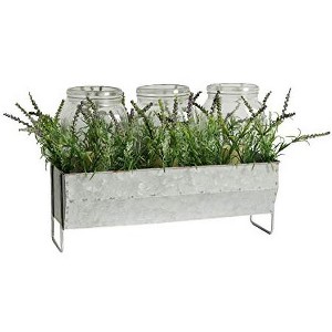 TX USA Corporation Decorative Metal Box with Forsythia - 1 of 2