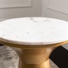 Mila Pedestal End Table - ACC7203 - Safavieh - 2 of 4