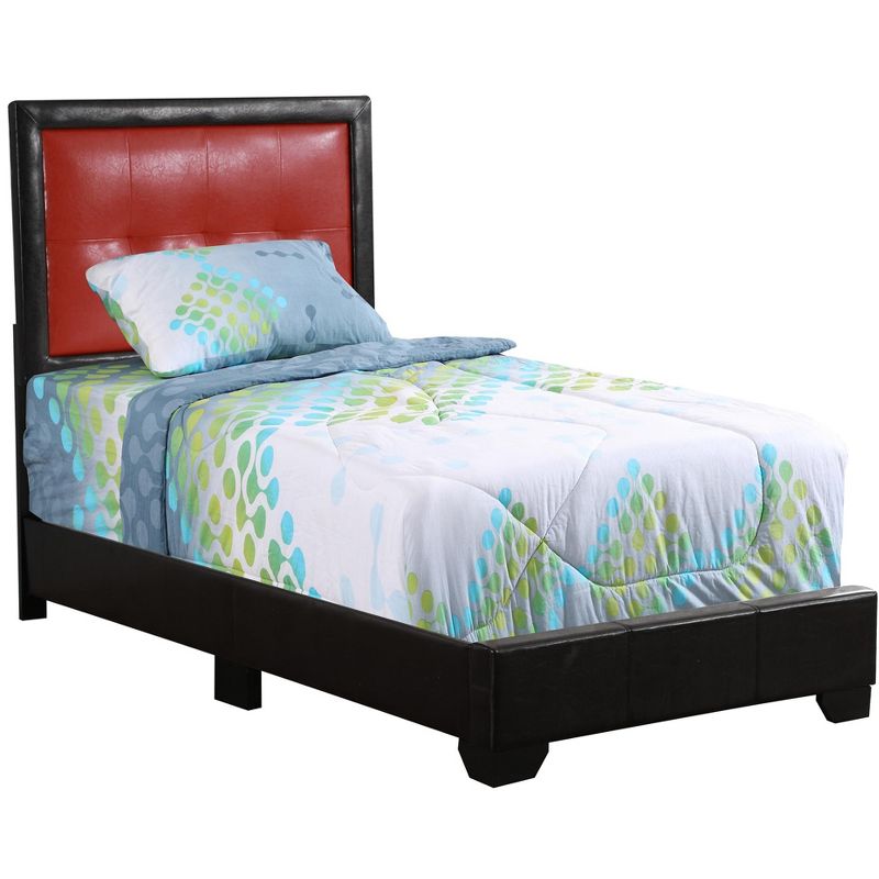 Passion Furniture Panello Twin Panel Beds, 2 of 8