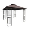 Maliang 10x10 Ft Outdoor Patio Gazebo Canopy Tent With Ventilated Double Roof And Detachable Mosquito net, for Lawn, Garden, Backyard - 4 of 4