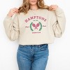 Simply Sage Market Women's Graphic Sweatshirt Embroidered Hampton Sports Club - 2 of 4