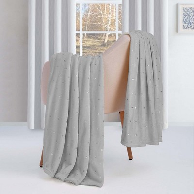 Fleece Plush Throw Blanket Medium Weight Fluffy Soft Decorative Bedding by Blue Nile Mills