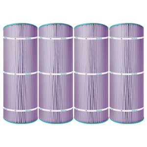 Hurricane Filters - HF8414-01P 4 Pack Platinum Purple Pool Filter Cartridge - Replacement for PWWCT150, Unicel C-8414, Filbur FC-1287, Waterway - 1 of 4