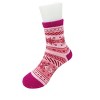 Wrapables Children's Thick Winter Warm Wool Socks (Set of 6), Snowflakes, M - 3 of 4