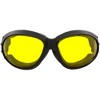2 Pairs of Global Vision Eyewear Eliminator Safety Motorcycle Goggles with Brown Mirror, Yellow Lenses & Micro-fiber Pouch - 2 of 4