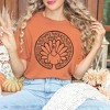 Simply Sage Market Women's Turkey Circle Short Sleeve Garment Dyed Tee - 2 of 4
