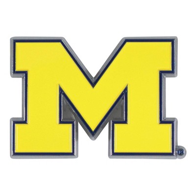 NCAA University of Michigan Wolverines 3D Metal Emblem