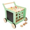 Small Foot Wooden Pastel Baby Walker and Activity Center - image 3 of 4