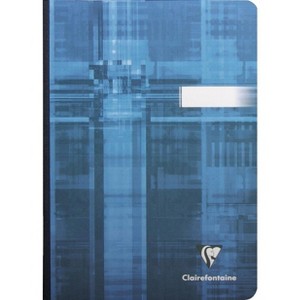 Clairefontaine Clothbound Notebook - Graph 96 sheets - 6 x 8 1/4 - Assorted Colors - 1 of 4