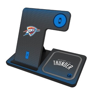 Keyscaper NBA Western Conference Teams Linen 15-Watt 3 in 1 Charging Station - 1 of 4