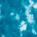 teal acid tie dye