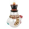Miss Christmas 5.5 Inch Merry Mr Frosty Christmas Tree Ornament , Christmas Decor Snowman, Christmas, Winter (1PC) - 3 of 4