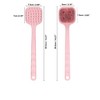 Unique Bargains Double Side Long Handle Bath Brush 14.37" Length 1 Pc - 4 of 4