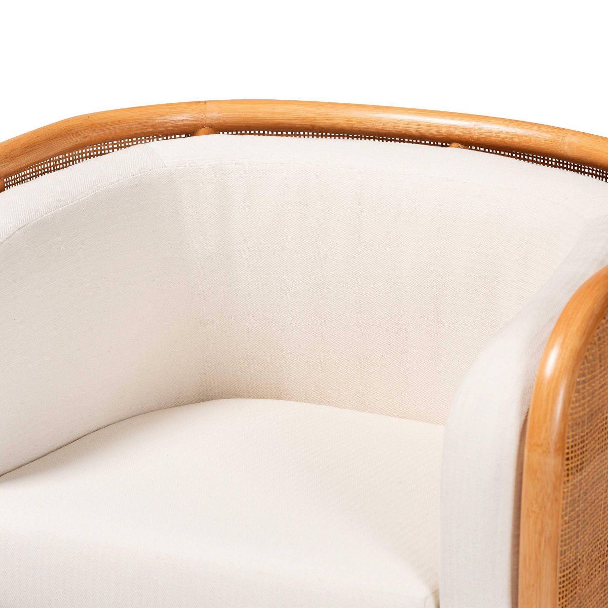 bali & pari Bandung Rattan Accent Chair Light Honey - thumbnail 7