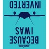 Girl's Top Gun Because I Was Inverted T-Shirt - image 2 of 4