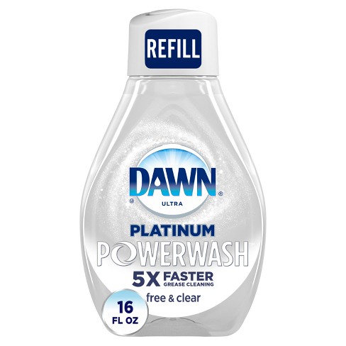 Dawn Platinum Powerwash Spray Free & Clear Refill - 16 Fl Oz : Target