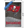 Trends International NFL Tampa Bay Buccaneers - Logo 20 Framed Wall Poster Prints - 3 of 4