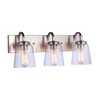 Craftmade Lighting Elsa 3 - Light Vanity in  Brushed Polished Nickel - 2 of 4