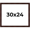 PosterPalooza | Distressed Brown Picture Frame - UV Acrylic, Backing Board, Hanging Hardware Included - 2 of 4