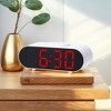 Unique Bargains Dimmable USB Port Wireless Charging Alarm Clock 7.1 x 3.1 x 2.4 inch - 2 of 4