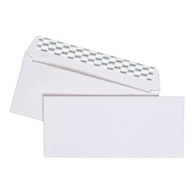 Staples EasyClose Laser and Inkjet #10 Envelopes 100/Box (394047)