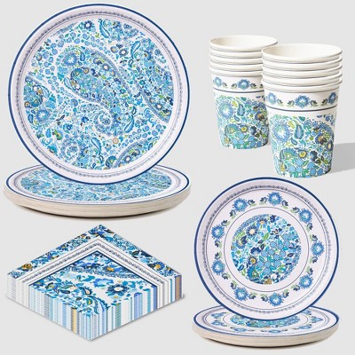 Vera Bradley + Coterie Party Dreamer Paisley Tableware Set