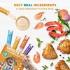 Creamy Lickable Cat Treats & Wet Squeeze Tubes – Chicken Mix, Liquid Cat Snacks, Skin & Coat Care, Multivitamin Treats - 40 Sticks - 3 of 4
