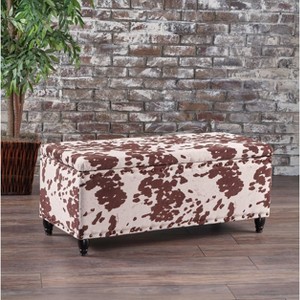 Christopher Knight Home Tallmadge Contemporary Studded Storage Ottoman Bench - 1 of 4