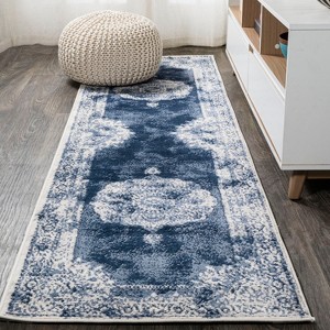 Rosalia Cottage Medallion Indoor Area Rug - JONATHAN Y - 1 of 4