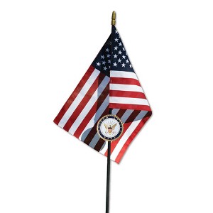 Allied Flag 30 Inch Tall American Cemetary Flag - Officially Licensed - 1 of 3