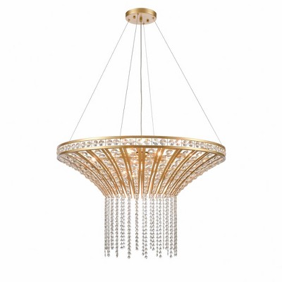 Elk Home Fantania 8 - Light Chandelier in  Champagne Gold