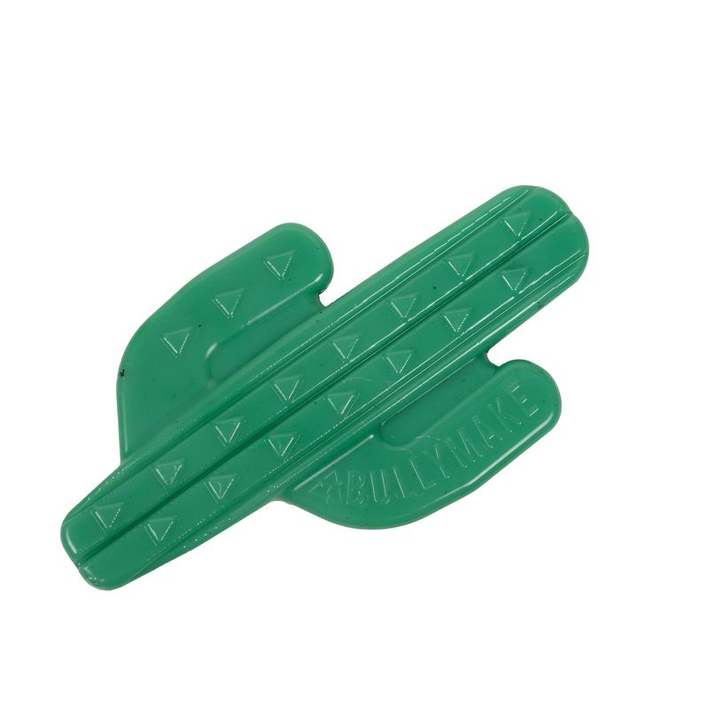 Bullymake Green Cactus with Mint Flavor Tough Chew Interactive Dog Toy, 3 of 4