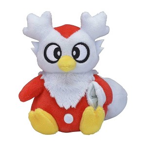 Pokemon Center: Sitting Cuties: Delibird Plush # 225 -  Generation 2 - 6 In - 1 of 2