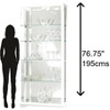Howard Miller Jayden Iv Curio Cabinet 680574 Gloss White - 3 of 3