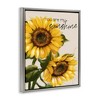 Stupell Industries You Are My Sunshine Vivid Sunflower Blossoms, 17" x 21" - 3 of 4