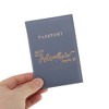 Unique Bargains Letters Design Passport Holder 1 Pc - 3 of 4