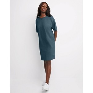 Hanes Essentials Women's T-Shirt Dress, Cotton - 1 of 4