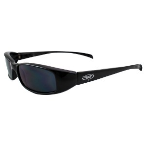 Global Vision Eyewear New Attitude Safety Motorcycle Glasses with Super Dark Lenses - 1 of 4