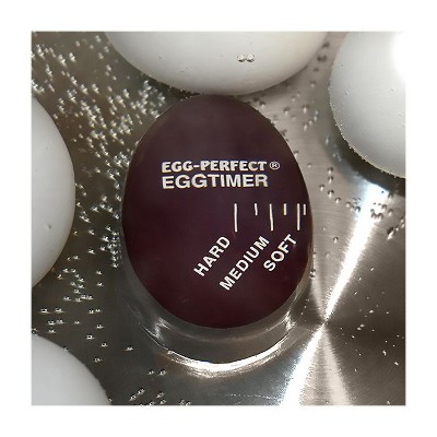 Red Heat-Sensitive Egg Timer for Perfect Boiled Eggs