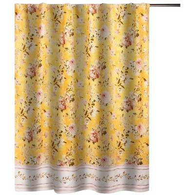 Barefoot Bungalow Finley Bath Shower Curtain - Yellow 72x72