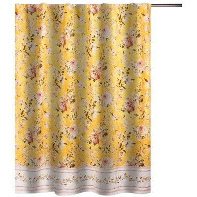 Barefoot Bungalow Finley Bath Shower Curtain - Yellow 72x72