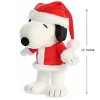 Aurora® Peanuts Santa Snoopy™ 12 Inch Stuffed Animal Toy - 2 of 4