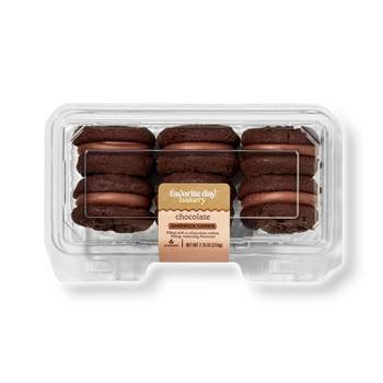 Chocolate Soft Sandwich Cookies - 6ct/7.75oz - Favorite Day™