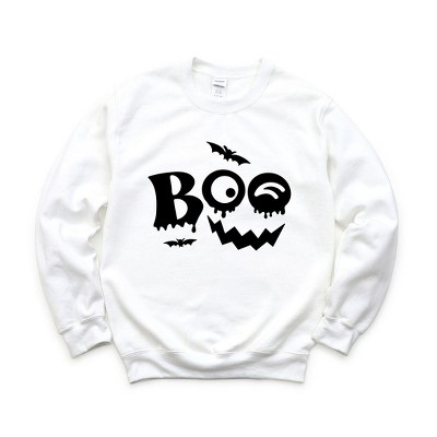 Simply Sage Market Women's Graphic Sweatshirt Boo Face