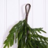 Nearly Natural 8' Artificial Real Touch Norfolk Island Pine Garland with Natural Look - 4 of 4