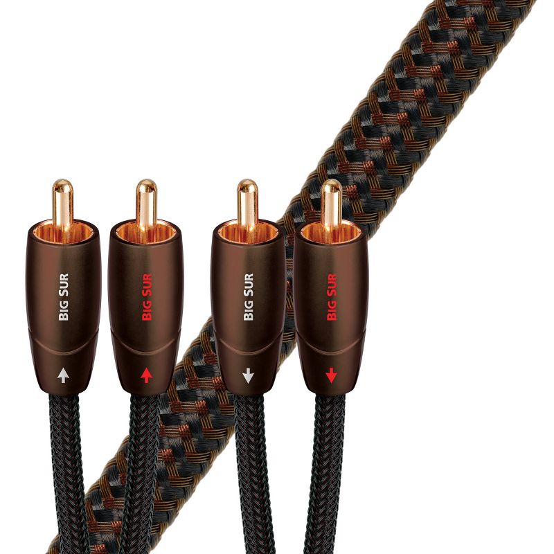 AudioQuest Big Sur RCA Male to RCA Male Cable - 6.56 ft. (2m), 1 of 5