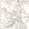 Laura Ashley Birtle Dove Grey Wallpaper - image 4 of 4